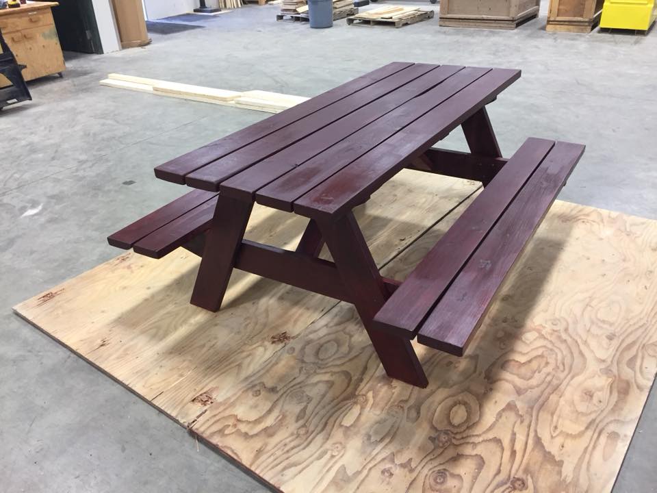 Picnic Table Project – Laugh for a Cure – March 2018